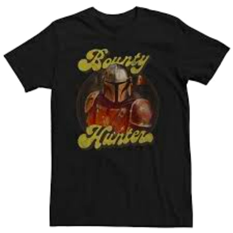Star Wars Bounty Hunter Graphic T-Shirt Size Medium 100% Cotton